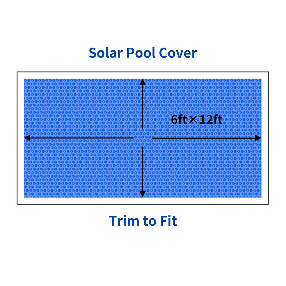 BigXwell solar pool cover protecting a swimming pool