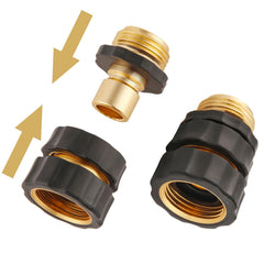 BILAL aluminum hose fittings close-up