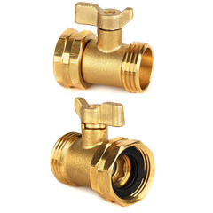BILAL Garden Hose Shut Off Valve with washers included
