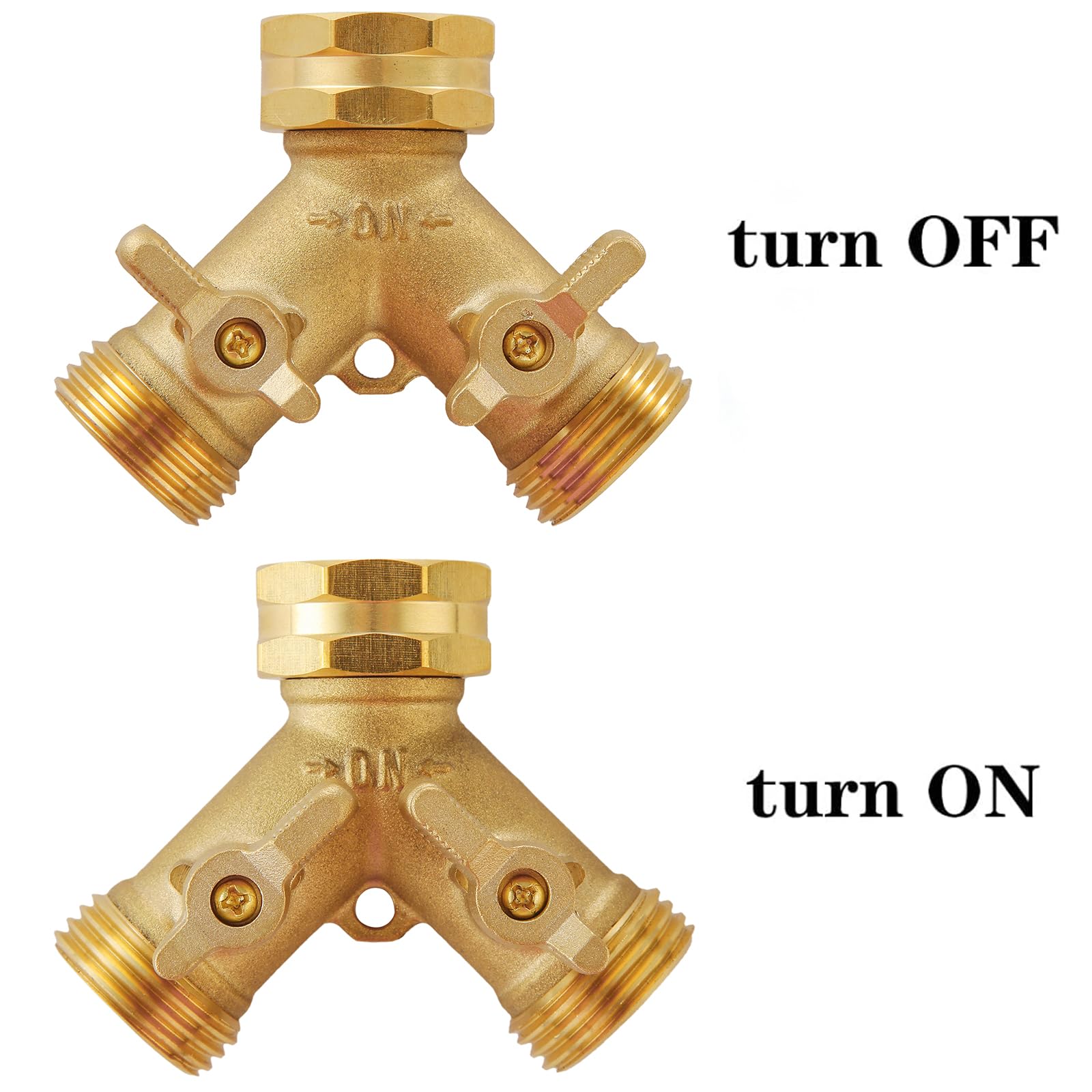 BILAL Garden Hose Splitter with brass material