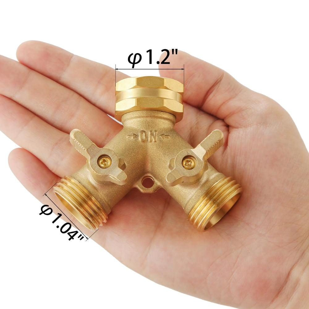 BILAL Hose Splitter 2 Way with extended handles