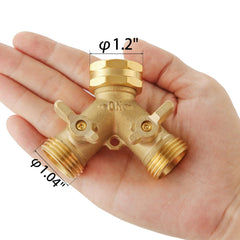BILAL Hose Splitter 2 Way with extended handles