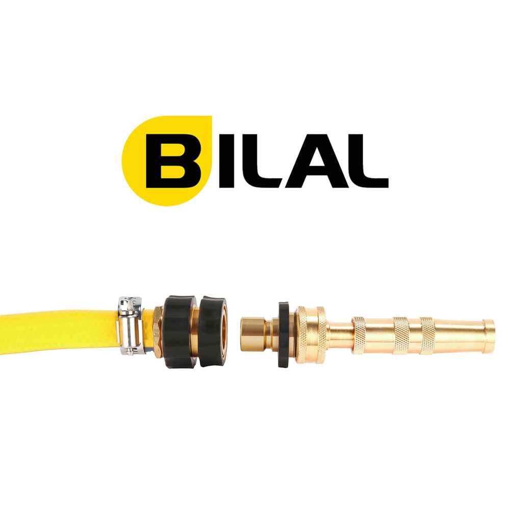BILAL quick connect hose fittings on garden hose