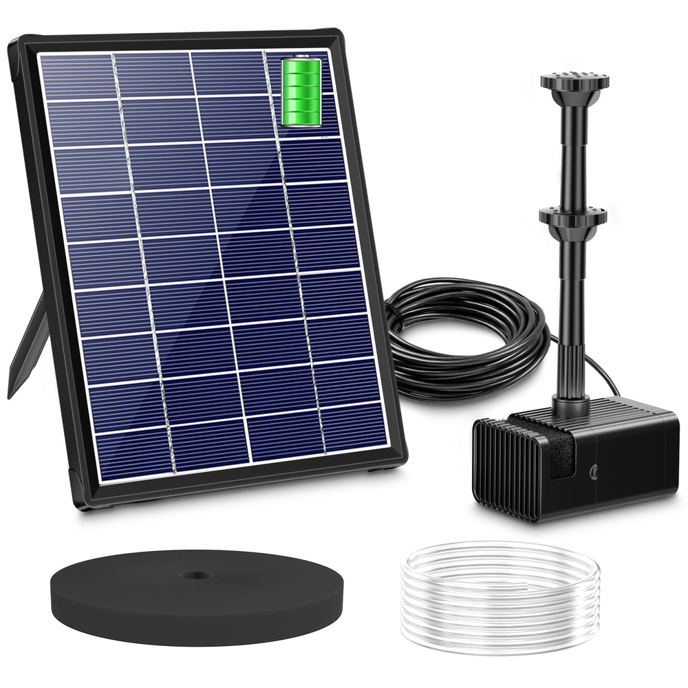 Biling 6.5W solar water pump front view