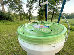Billy-Bob Fly-Lid packaging and instructions