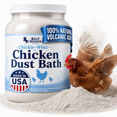 Billy Buckskin Chicken Dust Bath 5.5lb packaging front view