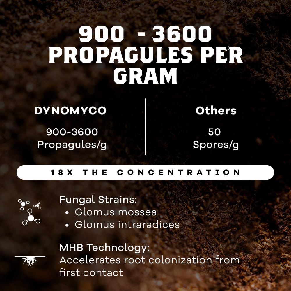 Bio-based grow bag from DYNOMYCO Mycorrhizal Fungi Kit