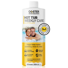 Bio Ouster 3in1 Hot Tub Cleaner 32 oz bottle front view