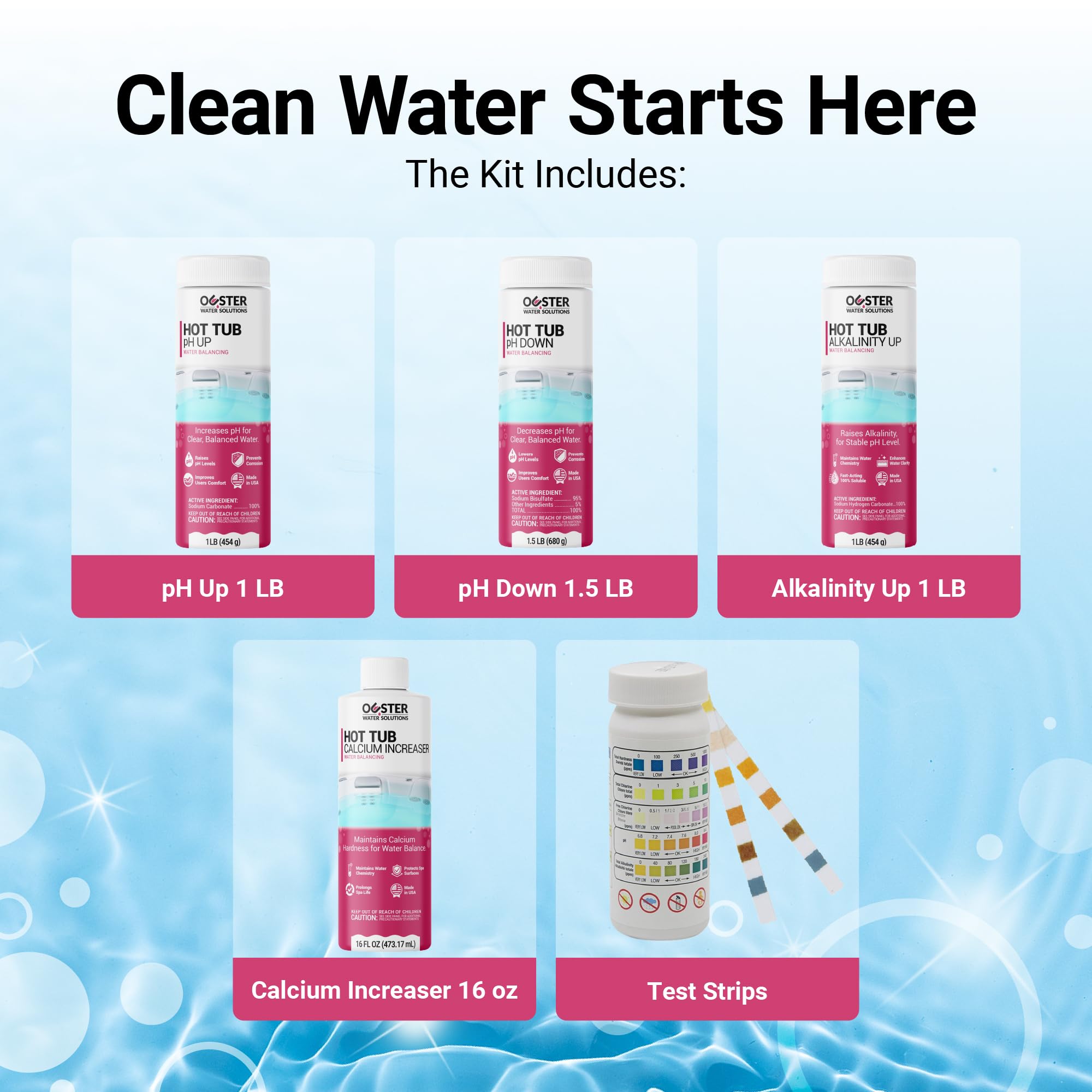 Bio Ouster calcium hardness increaser close-up