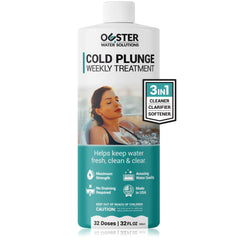Bio Ouster Cold Plunge Water 32oz front view