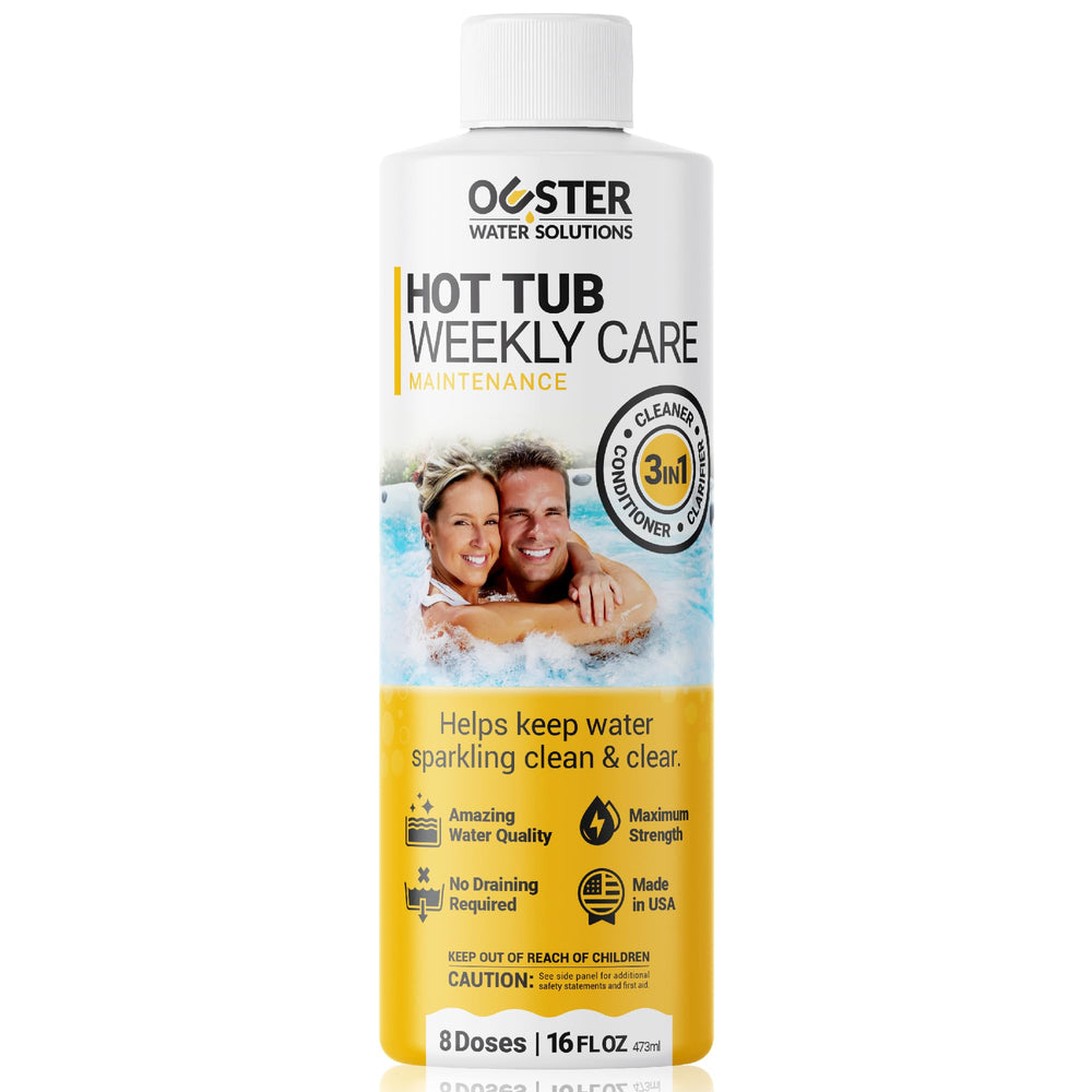 Bio Ouster Hot Tub Weekly Care 16 oz bottle front view