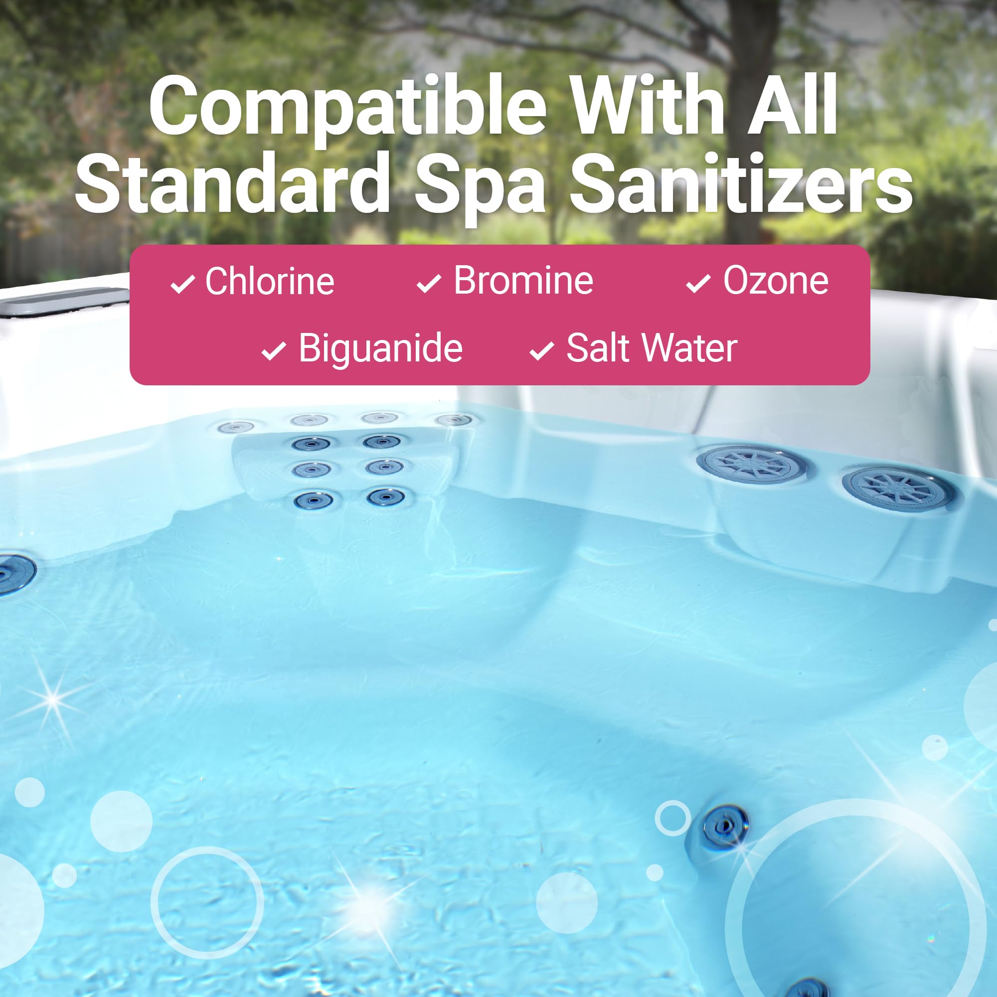 Bio Ouster instructions for using hot tub chemicals