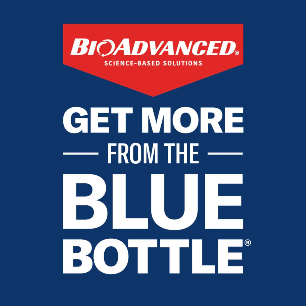 BioAdvanced 12 Month Tree and Shrub Protect and Feed Granules alongside healthy plants