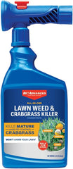 BioAdvanced All-in-One Lawn Weed & Crabgrass Killer 32 oz bottle front view