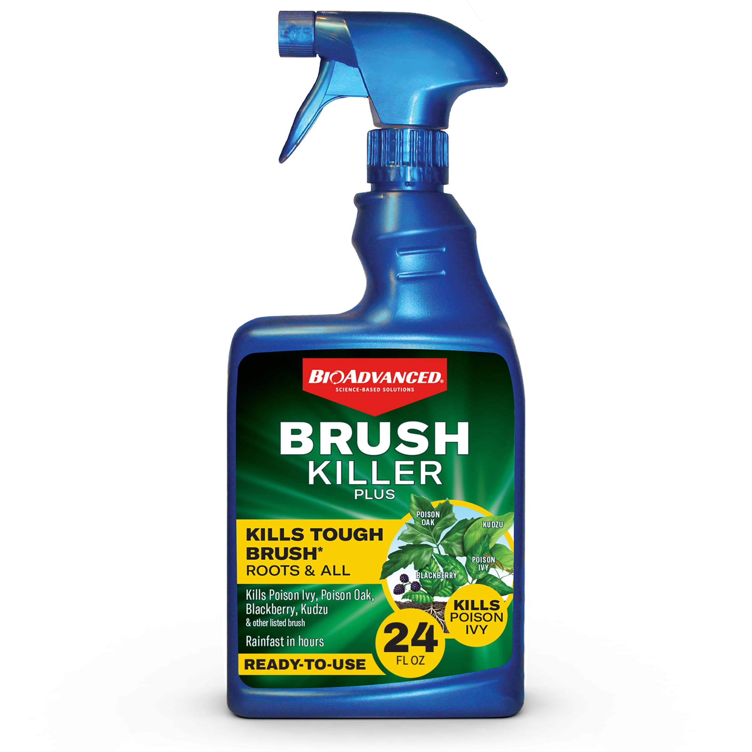BioAdvanced Brush Killer Plus Spray 24 oz bottle front view