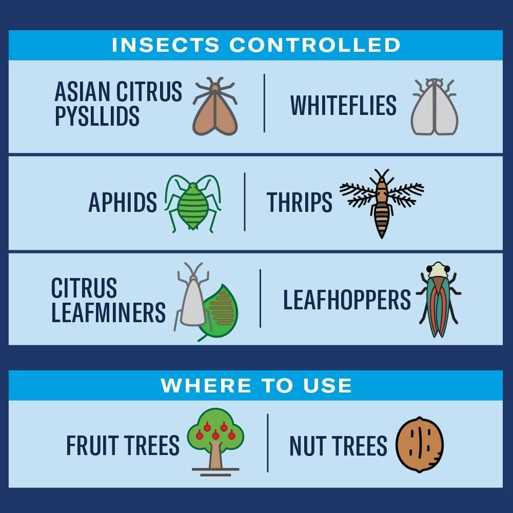 BioAdvanced Fruit & Citrus Tree Insect Control Concentrate on a garden table