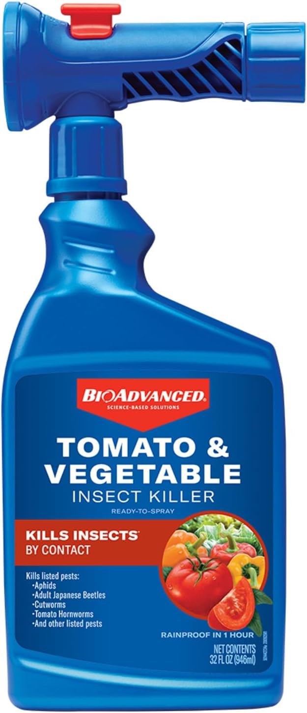 BioAdvanced Tomato & Vegetable Insect Killer 32 fl oz front view