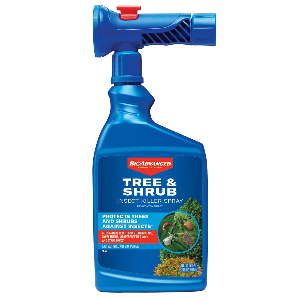 BioAdvanced Tree & Shrub Insect Killer Spray 32 oz front view