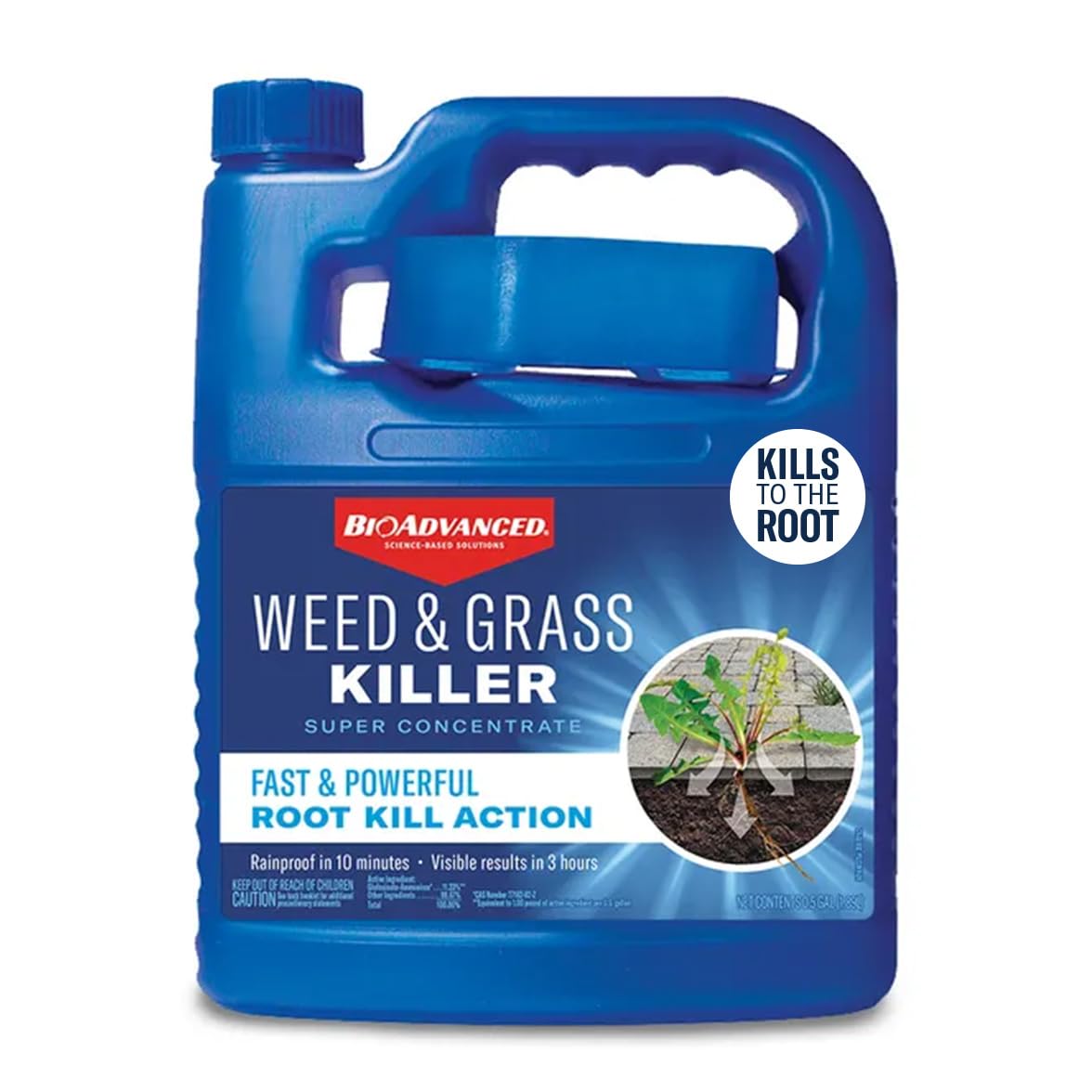 BioAdvanced Weed & Grass Killer Super Concentrate 64 oz bottle front view