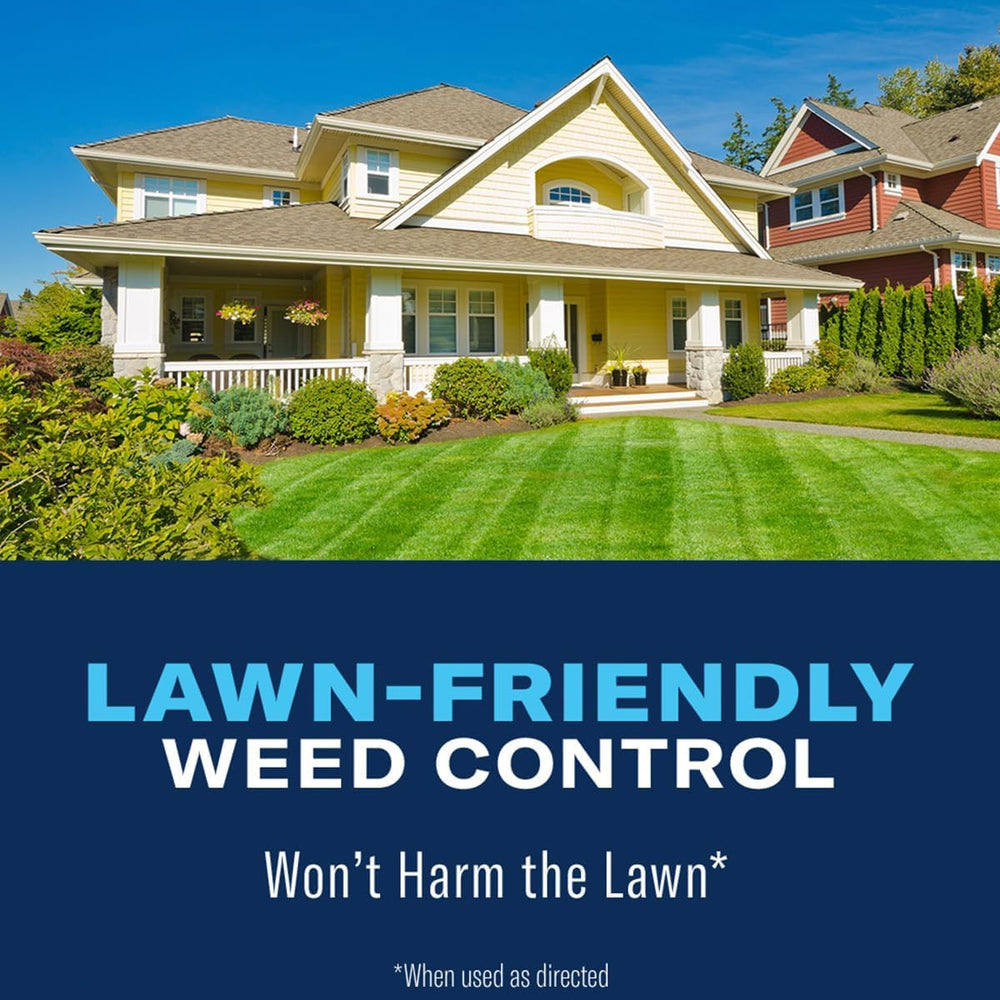 BioAdvanced Weed Killer application in garden