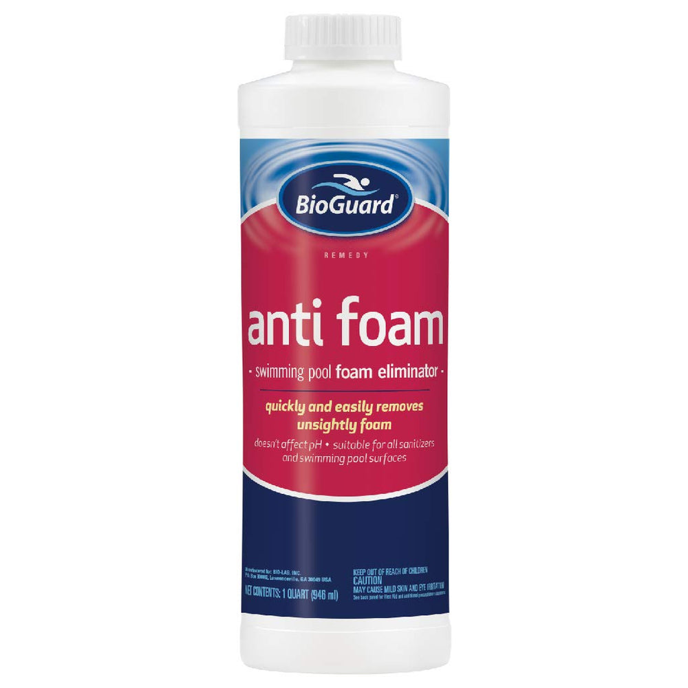 BioGuard Anti Foam Swimming Pool Foam Eliminator 1 Quart front view