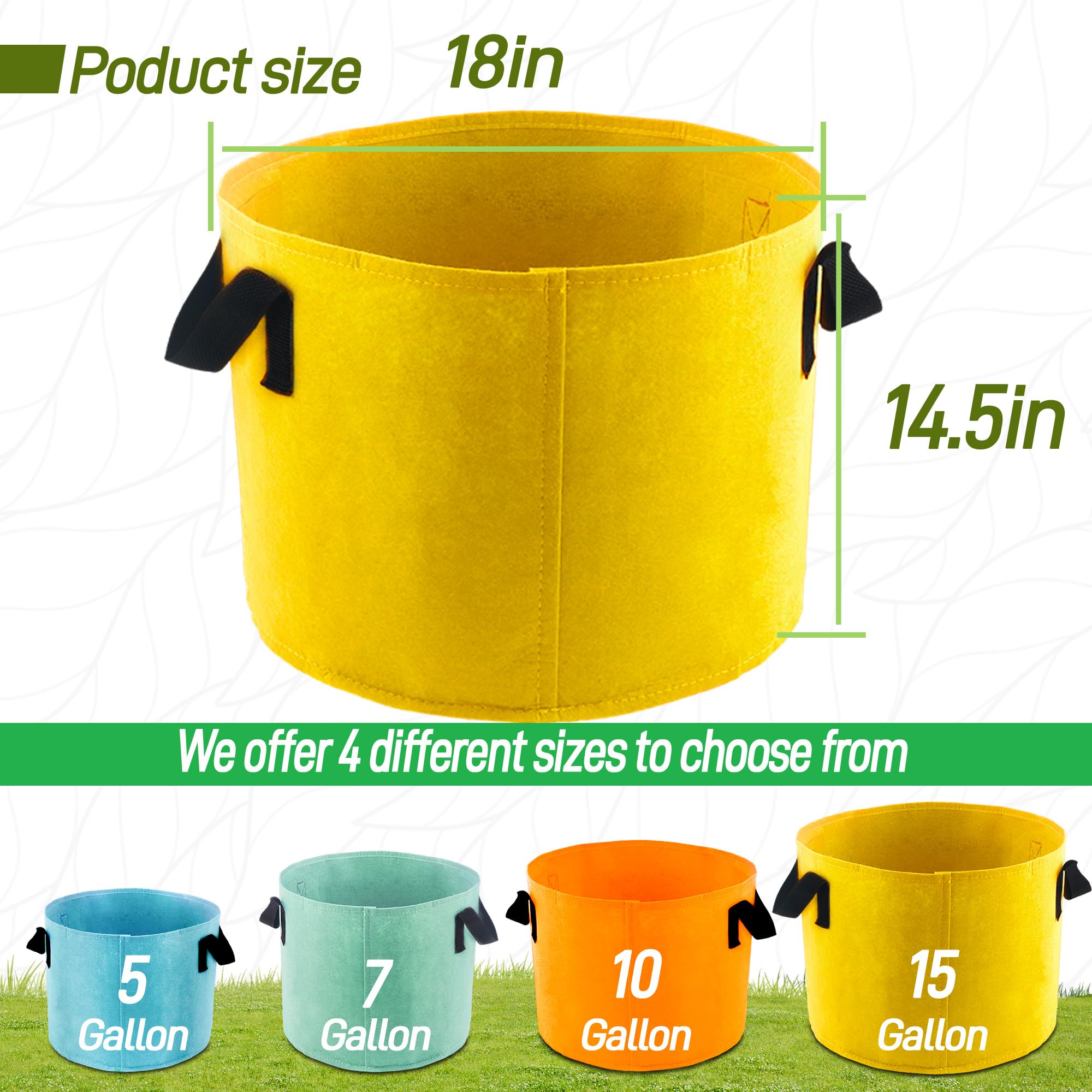 Biotolot grow bags in indoor garden setting
