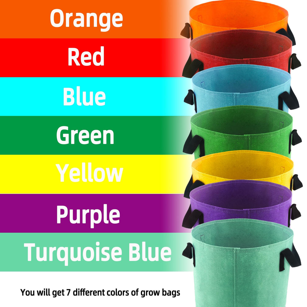 Biotolot grow bags neatly folded for storage