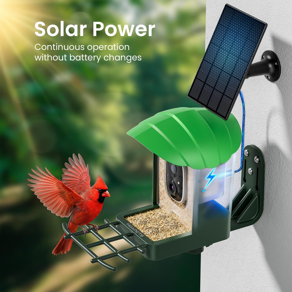 Bird seed container body of the HEAPETS Smart Bird Feeder