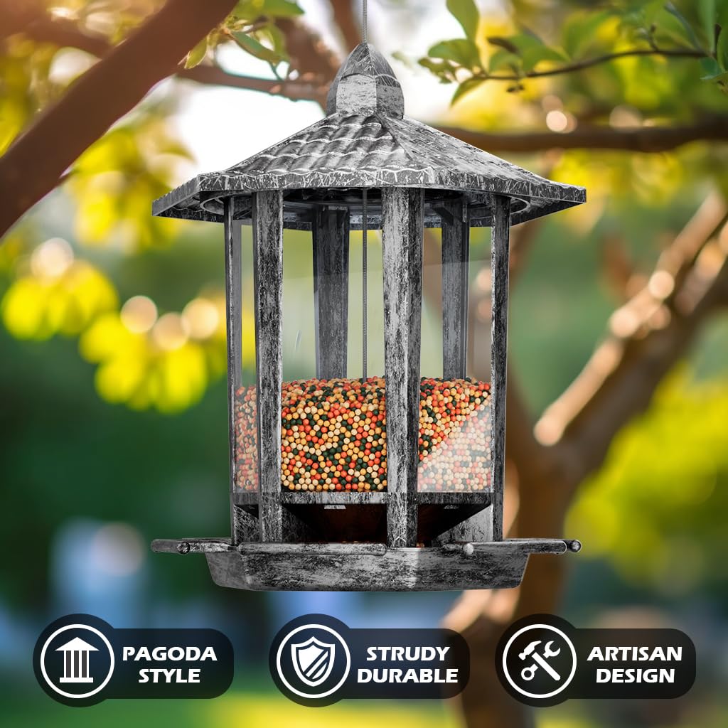 Birdream bird feeder with installation kit