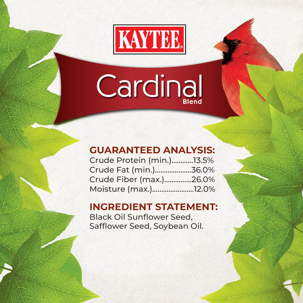 Birds feeding on Kaytee Cardinal Bird Seed