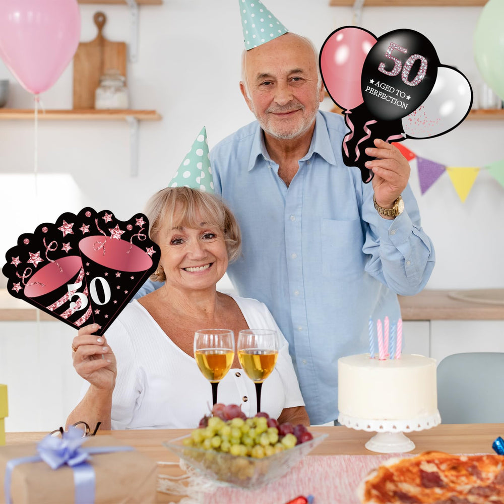 Birthday cake sign included in MOORAY yard sign set
