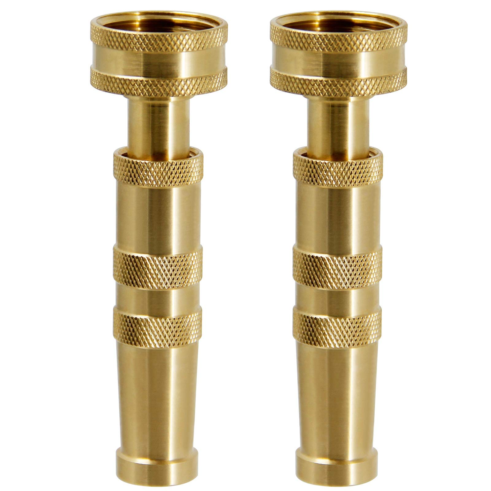 Biswing Brass Hose Nozzles with adjustable tip feature