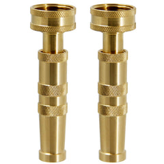 Biswing Brass Hose Nozzles with adjustable tip feature