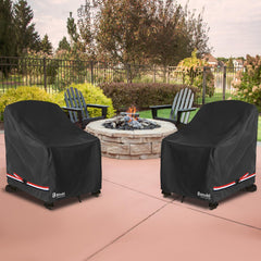 Bitubi Waterproof Cover on an Adirondack chair