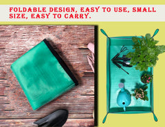 BIUWING Plant Repotting Mat folded for storage