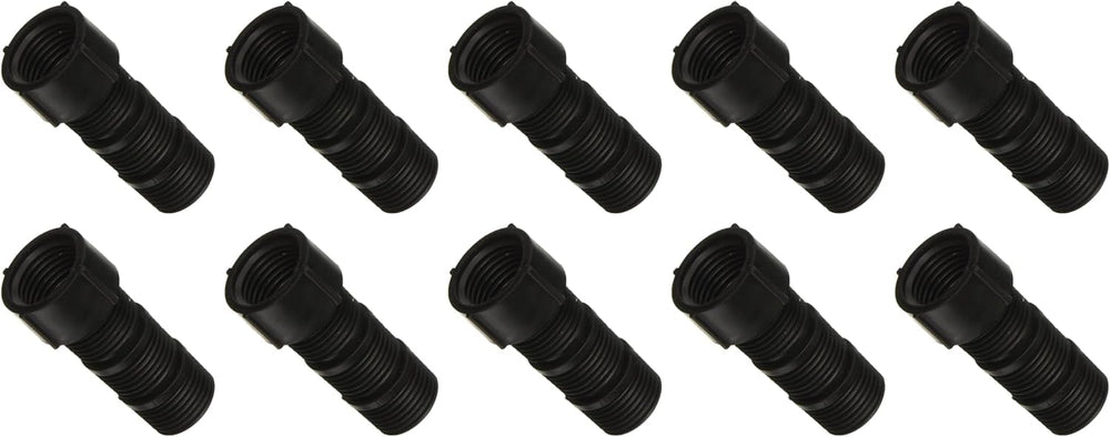 Black 1/2 in. x 2-1/2 in. Cut-Off Riser Extension front view
