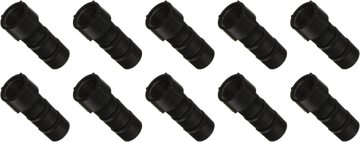 Black 1/2 in. x 2-1/2 in. Cut-Off Riser Extension front view