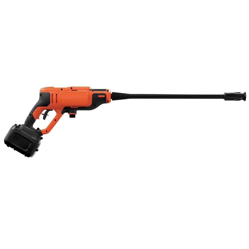 BLACK+DECKER Power Cleaner demonstrating adjustable nozzle