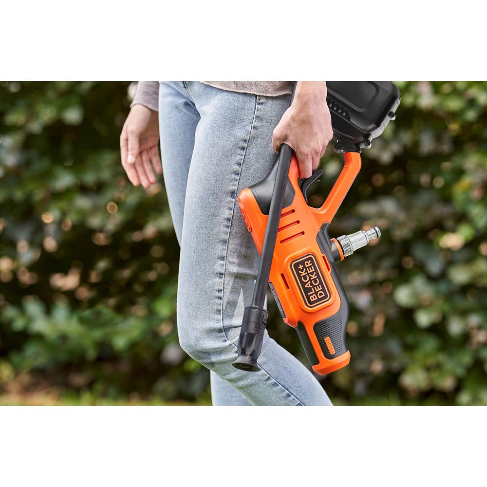 BLACK+DECKER Pressure Washer compact design for easy storage