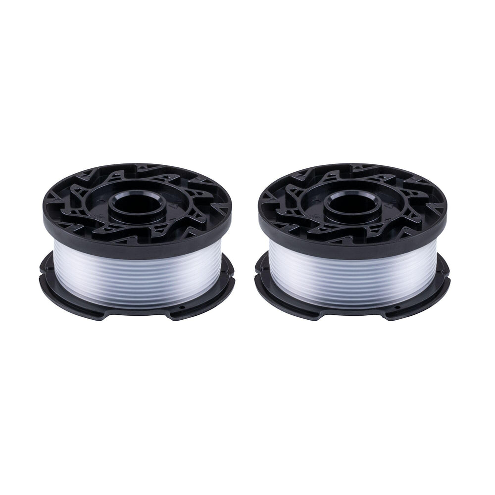 BLACK+DECKER replacement spool in garden setting