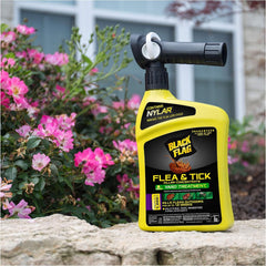 Black Flag Flea and Tick Killer Concentrate Yard label detail