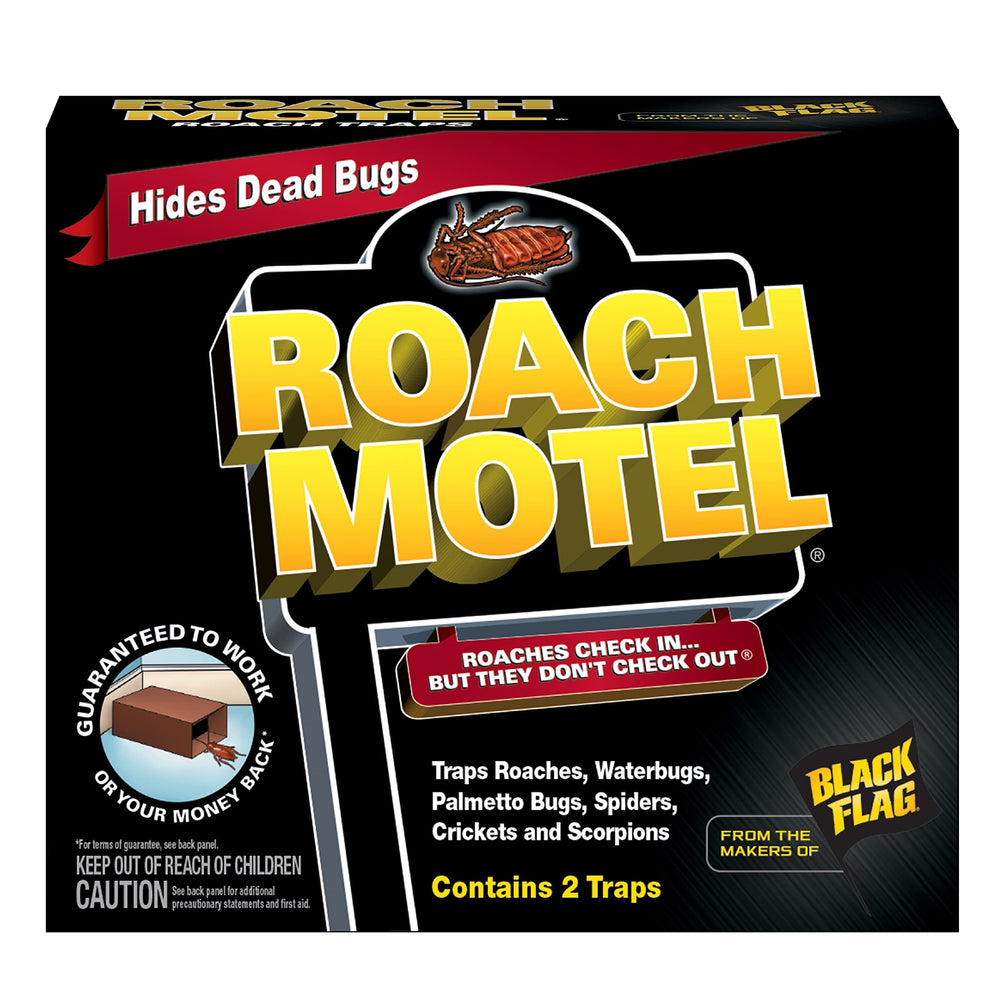 Black Flag Roach Motel Traps 24 Pack front view