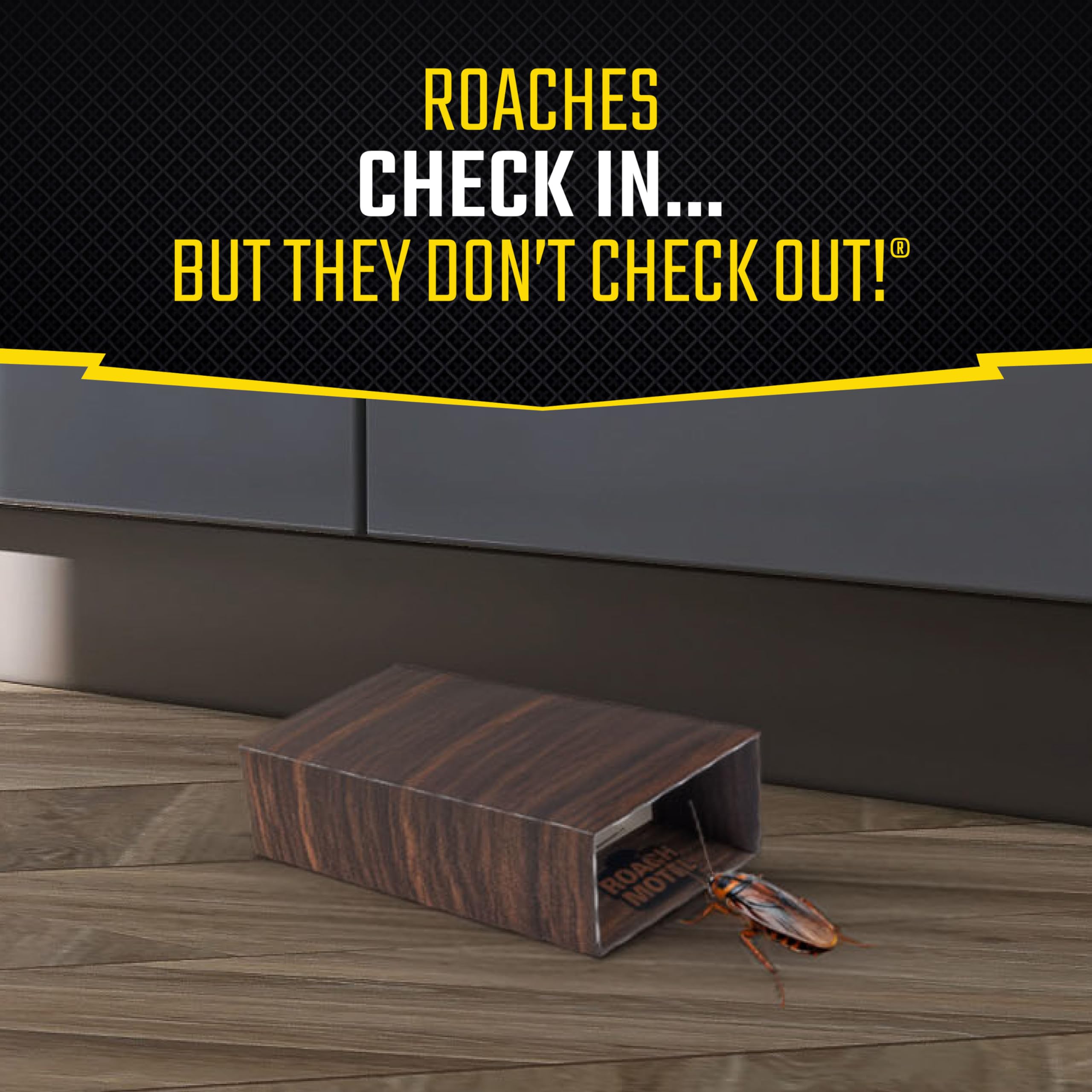 Black Flag Roach Motel Traps packaging details