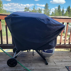 Blackhoso Griddle Cover folded and stored