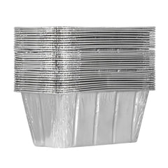 BLACKSTONE Grease Cup Liners 30-Pack silver aluminum liners