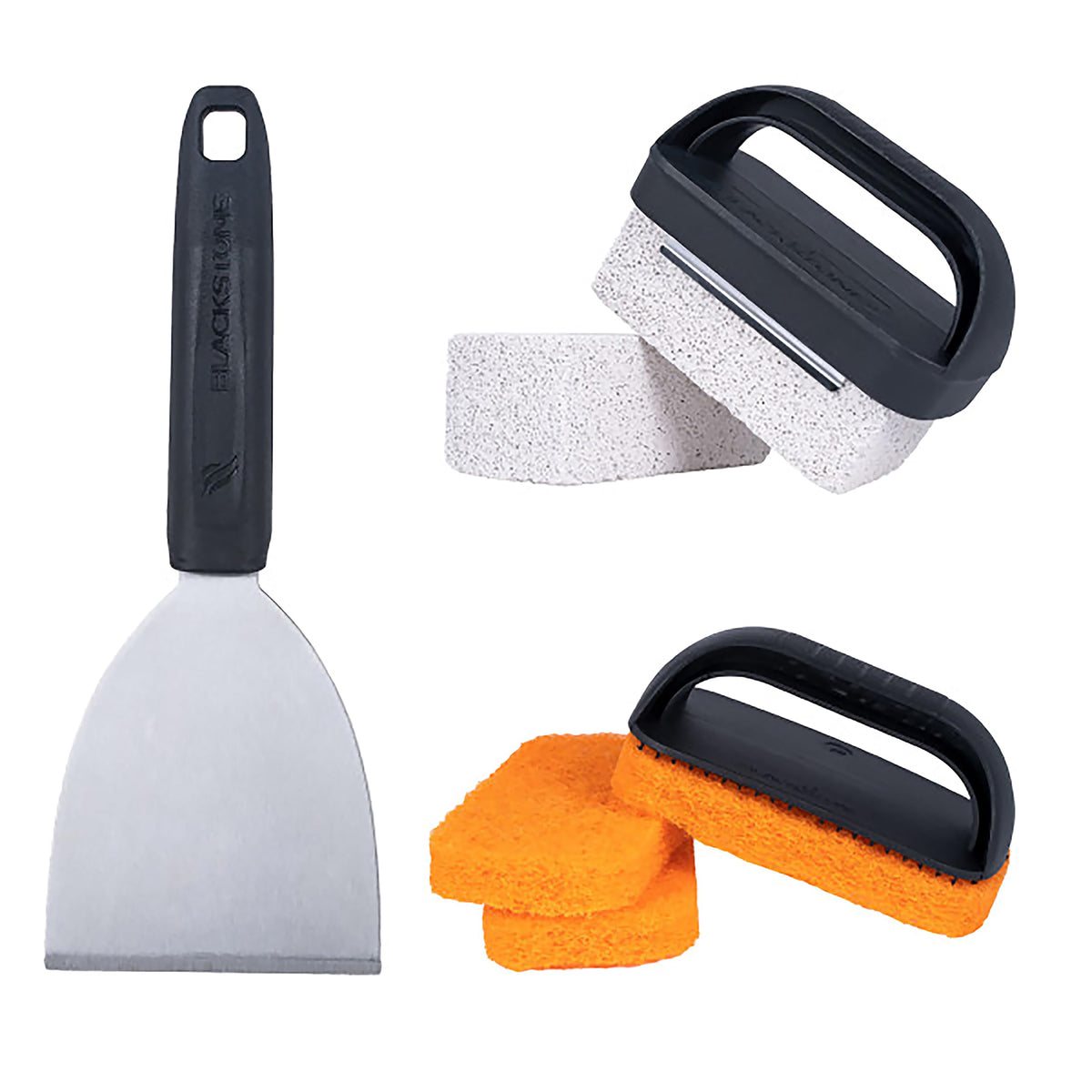 BLACKSTONE Griddle Cleaning Kit 8 pieces with scraper and pads