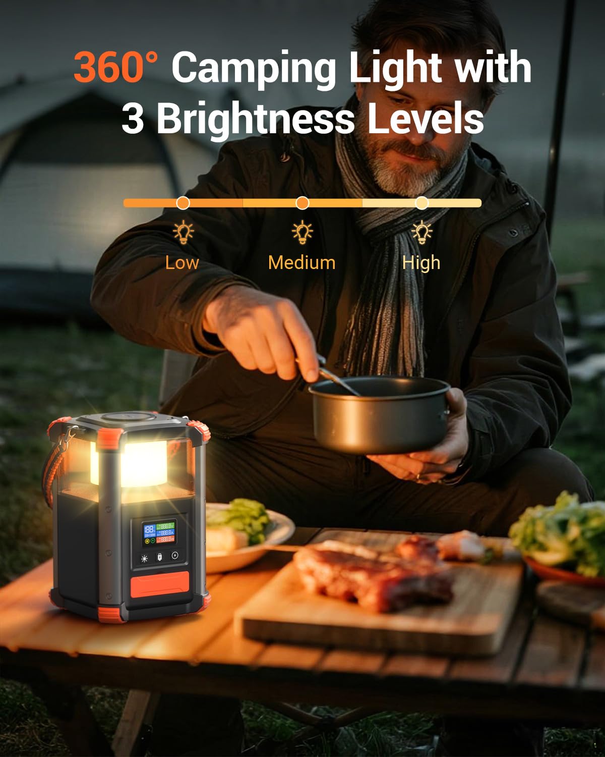 BLAVOR Power Bank Station rugged waterproof design close up