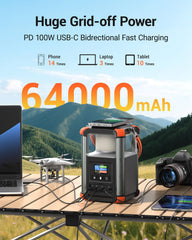 BLAVOR Power Bank Station with USB-C ports and wireless charger