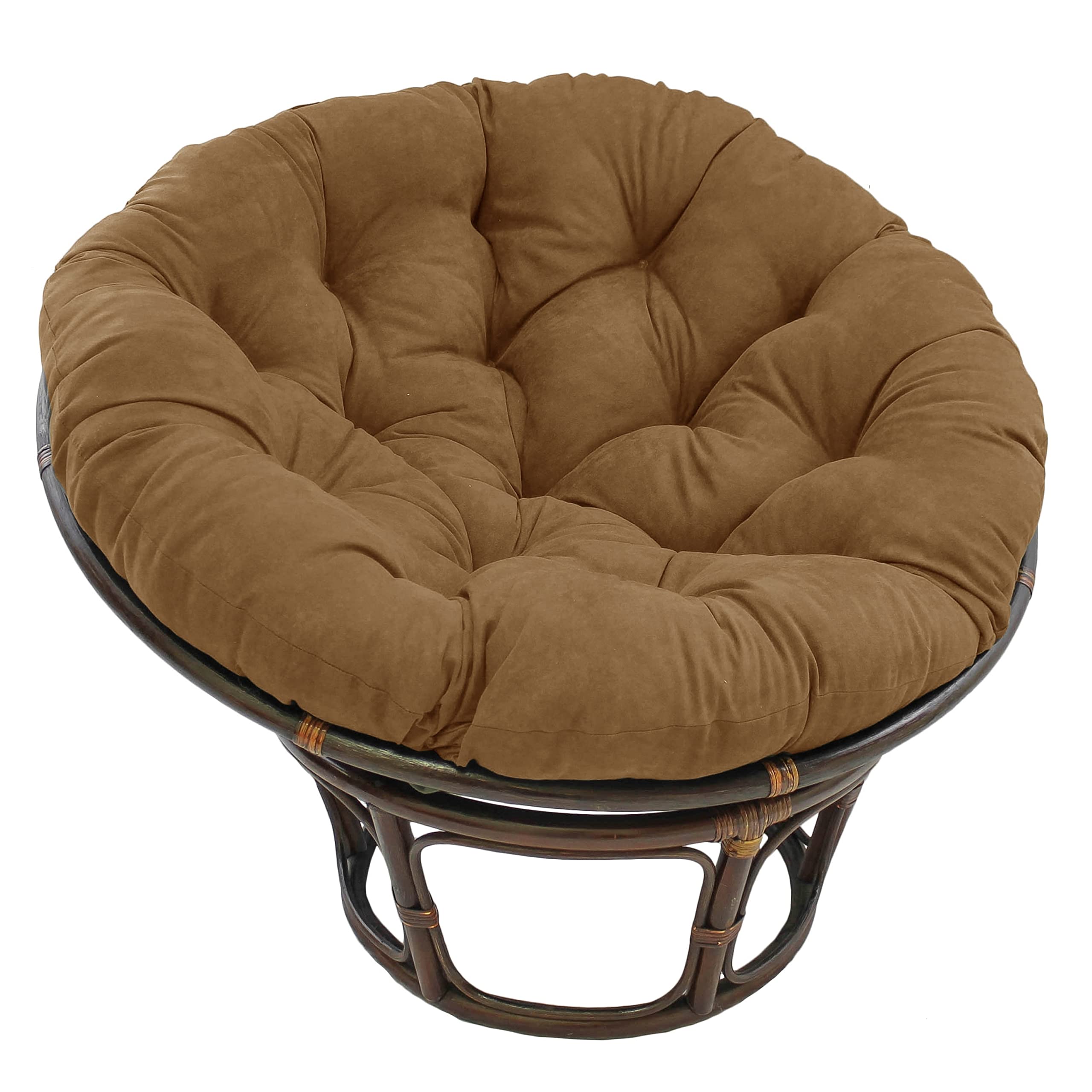 Blazing Needles Papasan Chair Cushion in a living room setting
