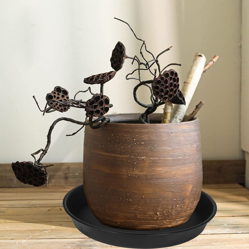 Bleuhome 19-inch plant saucer used as bird bath